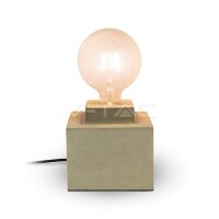 CONCRETE TABLE LAMP-D:160