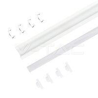 Led Strip Mounting Kit With Diffuser Aluminum 2000*...