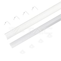 Led Strip Mounting Kit With Diffuser Aluminum 2000*...