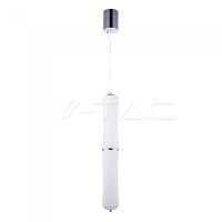 32W LED Designer Double Long Pendant Triac Dimmable White...