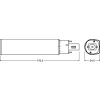 DULUX D LED 10W/840 230VEMG24D-3FS1OSRAM