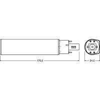 DULUX D/E LED HF 26 840
