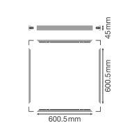 PANEL 600 SURFACE MOUNT KIT VALUE