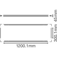 PANEL 1200 SURFACE MOUNT KIT VALUE