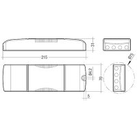 LED Netzteil LCA 45W 500-1490mA one4all SR PRE,  (DALI DT...