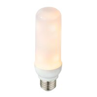 LED Leuchtmittel Kunststoff opal, 1xE27 LED