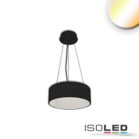 LED H&auml;ngeleuchte, DN400, schwarz, 25W, ColorSwitch...