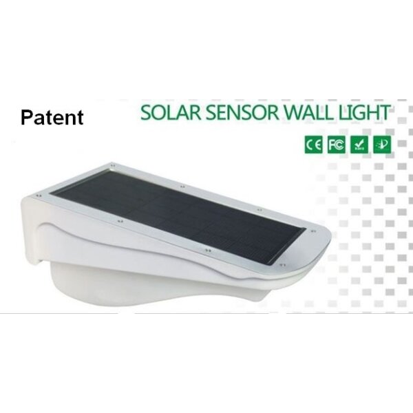 LED Solar Aussenleuchte, 3 W