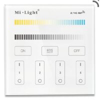 4-Zonen Smart Panel WW/CW+ Dimmer, Batterie