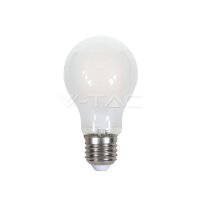 LED Bulb - 7W Filament E27 A60 A++ Cross Frost Cover 2700K