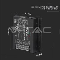 LED RGBW SYNC CONTROLLER WITH 24B RF DIMMER