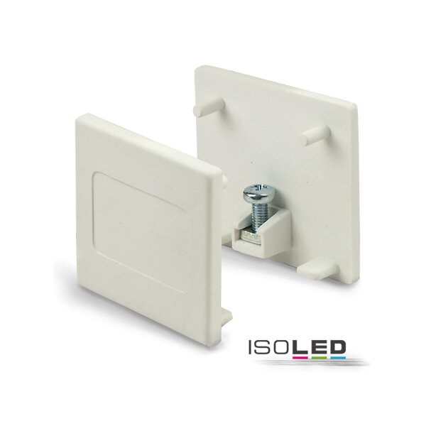 3-Phasen Classic Endkappe, weiß, 1 Stück