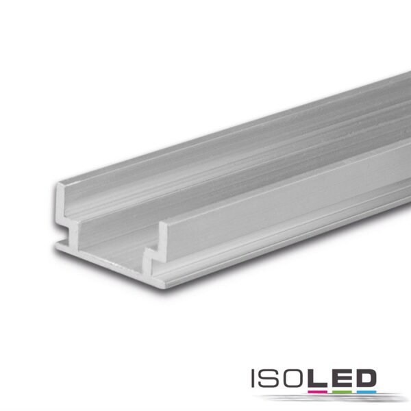 LED Montageprofil GROUND-IN10, begehbar, Alu Natur L: 2000mm