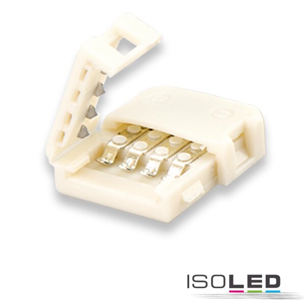 Clip-Verbinder (max. 5A) C1-210 für 2-pol. IP20 Flexstripes mit Breite 10mm, Pitch >12mm