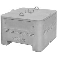 Beton-Aufstellvorrichtung 1000 kg, 900 x 900 x 600 mm