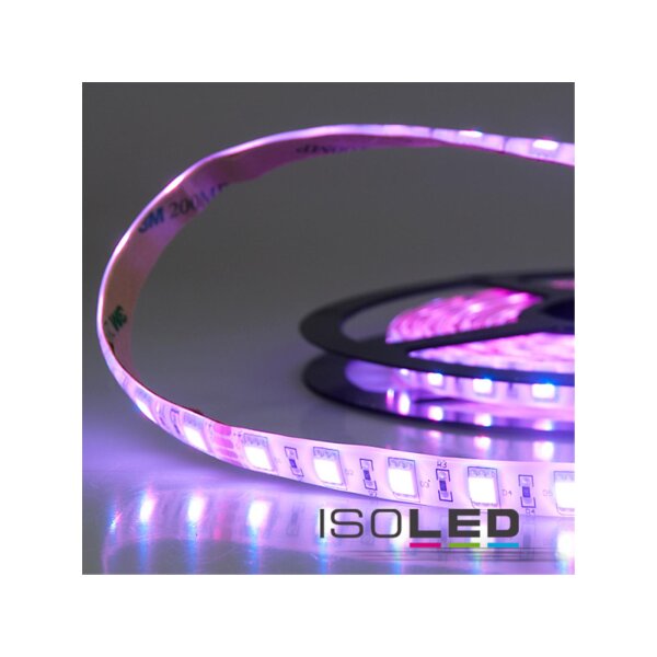 LED SIL-RGB Flexband, 24V DC, 14,4W, IP66, 5m Rolle, 60 LED/m