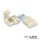Clip-Eck-Verbinder (max. 5A) C1-212 für 2-pol. IP20 Flexstripes mit Breite 12mm, Pitch >12mm