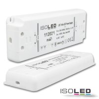 LED Trafo 24V/DC, 0-50W, SELV, ultraflach