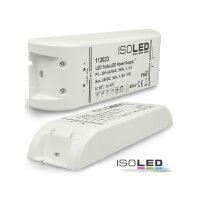 LED Trafo 24V/DC, 0-75W, SELV, flach