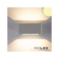LED Wandleuchte Up&Down 4x3W CREE, IP54, silbergrau,...