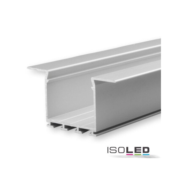 LED Einbauprofil WING20 Flansch gerade, eloxiert L: 200cm
