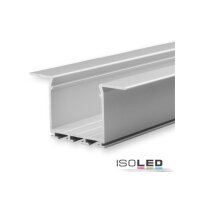LED Einbauprofil WING20 Flansch gerade, eloxiert L: 200cm