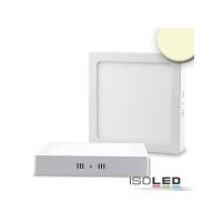 LED Deckenleuchte weiß, 18W, eckig, 220x220mm,...