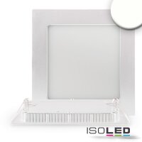 LED Downlight, 9W, ultra flach, eckig, weiß,...
