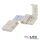 Clip-Eck-Verbinder (max. 5A) C1-310 für 3-pol. IP20 Flexstripes mit Breite 10mm, Pitch >12mm