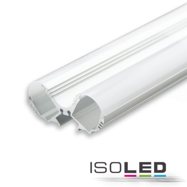 LED Leuchtenprofil LOOP13 Aluminium eloxiert, 200cm