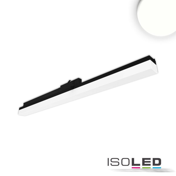 3-Phasen Linearleuchte 600mm, 20W, 110°, schwarz matt, 4000K