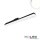 3-Phasen Linearleuchte 600mm, 20W, 110°, schwarz matt, 4000K