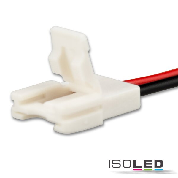 Clip-Kabelanschluss (max. 5A) C2-210 für 2-pol. IP20 Flexstripes mit Breite 10mm, Pitch >8mm