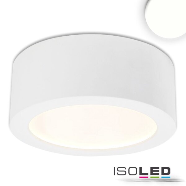 LED Aufbauleuchte LUNA 18W, weiß, rund, DN173, indirektes Licht, neutralweiß