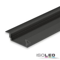 LED Einbauprofil DIVE12 FLAT Aluminium schwarz...