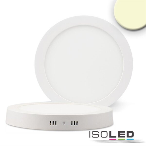 LED Deckenleuchte weiß, 24W, rund, DN300, warmweiß, dimmbar
