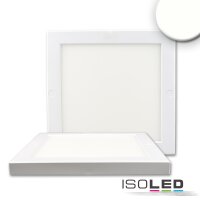 Deckenlampe Slim eckig, 220x220mm, weiß, 18W, Trafo...