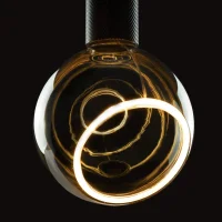 LED Floating Globe 150 smokey grau - 45°