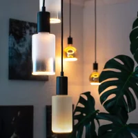 LED Zylinder Verlauf matt