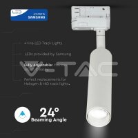 7W LED TRACKLIGHT WITH SAMSUNG CHIP 3000K 5 YRS WARRANTY,WHITE BODY