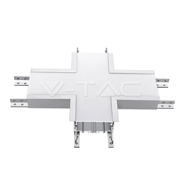 16W X SHAPE CONNECTOR-DOWNSIDE 4000K WHITE BODY