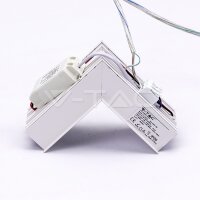 10W L SHAPE CONNECTOR-INSIDE FOR HANGING 4000K WHITE BODY