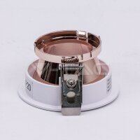 GU10 FITTING ROUND-WHITE+ROSE GOLD