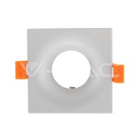 GU10 FITTING SQUARE-WHITE SOCKET FOR GU10 NOT INCLUDED