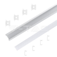 Led Strip Mounting Kit With Diffuser  2000* 23*15.5MM Milky