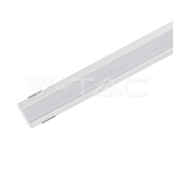 Led Strip Mounting Kit With Diffuser  2000* 19*19MM Milky