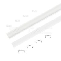 Led Strip Mounting Kit With Diffuser 2000* 17.4*7MM White...
