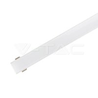 Led Strip Mounting Kit With Diffuser  2000* 23.5*10MM White Housing