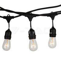 LED STRING LIGHT WITH EURO PLUG AND WP SOCKET ( 5 METER...