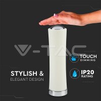 18W LED DESIGNER TABLE LAMP(TOUCH DIMMABLE)-WHITE